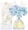COCORRÍNA Blume 250ml Raumduft mit 8 Duftstäbchen, Cashmere Vanilla, Natürlich, Langanhaltend, Home Duft für Wohnzimmer, Schlafzimmer, Badezimmer Regal Dekor