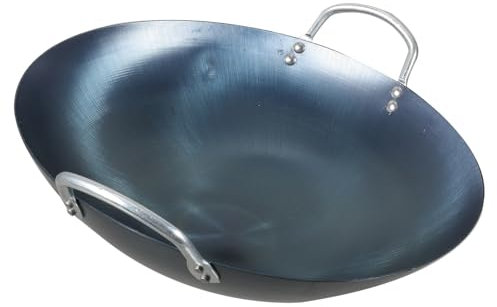 PRETYZOOM Sartenes Esmaltadas para Wok de Hierro Multifuncionales Utensilios de Cocina