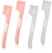Qianyu Lot de 4 cuillères à nourriture pour animaux - Cuillères mixtes pour aliments en conserve - Mini spatule - Pelle pour chiens et chats