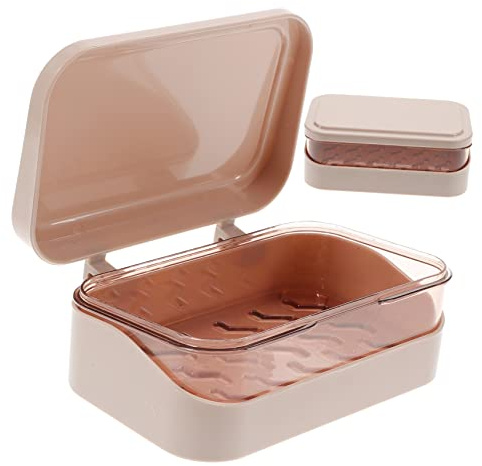 Gatuida Soporte para Jabón Barra Caja De Jabón Accesorios Baño Diseño Elegante