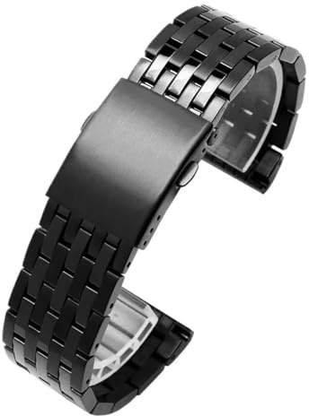 CongYi Kompatibel Mit Diesel DZ4316 DZ7395 DZ7305 DZ7330 4358 Uhr 24 Mm 26 Mm 28 Mm 30 Mm Hochwertiges Robustes Edelstahlarmband for Herren(DS-G02-Black_26mm)