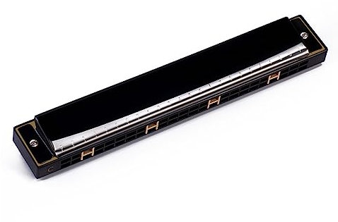 C For Key Mundharmonika 24 Loch Professionelle Tremolo Mundharmonika Tremolo Mundharmonika für Erwachsene Kinder Anfänger