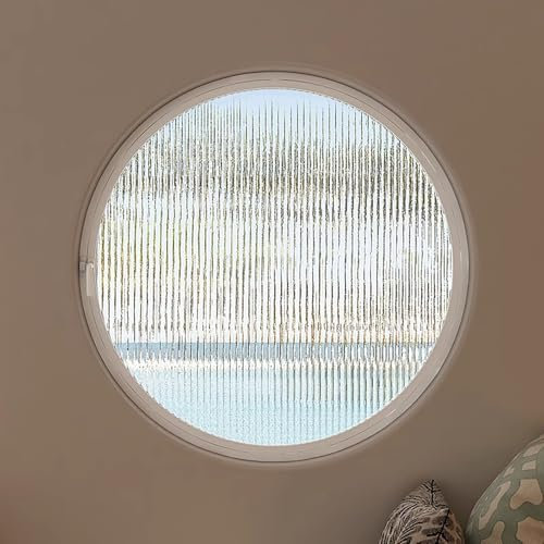 Drehbares rundes Fenster aus Aluminiumlegierung mit gehärtetem Glas für Badezimmer, Schlafzimmer, Wohnzimmer – bündiges Design
