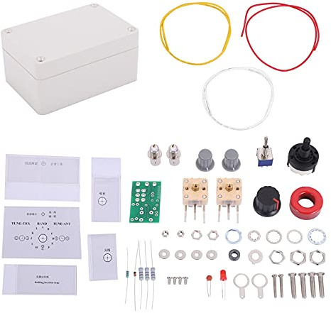 Wadakada 1-30Mhz LED Vswr DIY Manuale Kit di Sintonizzatore Antenna per Radio Ham Radio per CW Qrp Q9 Bnc Interface