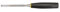 Topex 09 A108 – Ciseau à bois avec manche en plastique, 8 mm)