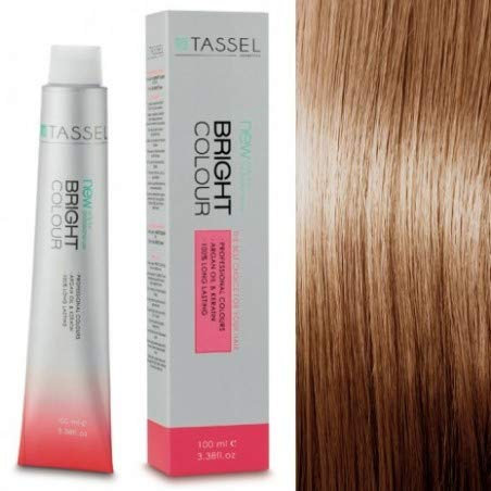 Tinte Permanente Tassel Bright Colour con Argán y Keratina - Nº8.01 RUBIO CLARO FRIO - 100 ml