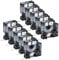 Nineleaf 10 Pack Compatible for DYMO 18051 Rhino Heat Shrink Tube Industry Label Tape 6mm 1/4 x 5ft Black on White Wire Tapes for Industrial Rhino Pro 3000 4200 5000 5200 6000 3M Label Maker