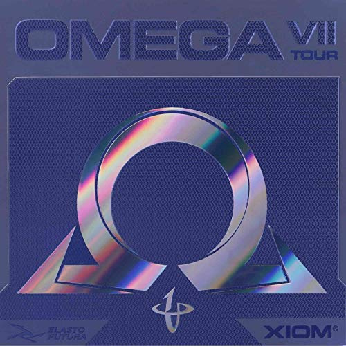 XIOM Belag Omega VII Tour Farbe 2,3 mm, schwarz, Größe 2,3 mm, schwarz