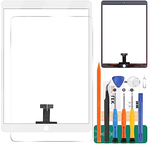 SRJTEK Reemplazo De Pantalla iPad Pro 10.5 A1701 / 1709 Kits De Ensamblaje De Vidrio Digitalizador De Pantalla Táctil (no Pantalla LCD) (Blanco)