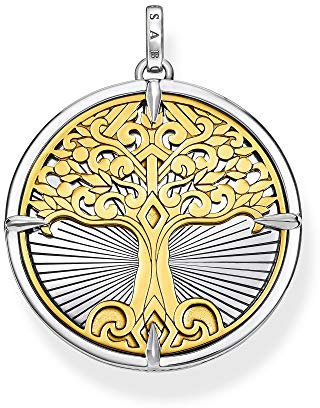 THOMAS SABO Anhänger Tree of Love Gold, PE885-966-39, 4.1