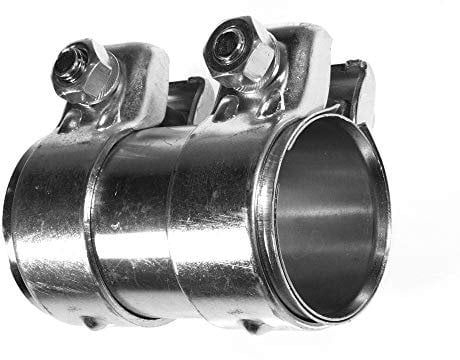 BITS4REASONS E-TECH EC015 New Model Heavy Duty Adjustable Exhaust Pipe Joiner/Connector 58MM to 60MM, 130MM Long