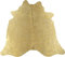 generisch Kuhfell Stierfell Teppich Grau Gold Devore ca. 210 x 180 cm Kuhfell Metallic Effekt