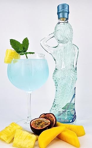 Sea Queen Tropical Premium Mermaid Bottle Passionfruit, Mango & Pineapple Gin 50cl (42%)