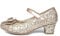 Lilley Sparkle Girls Rose Gold Heeled Shoe - Size 11 Child UK - Gold