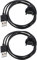 eMagTech 2 Stücke Ladekabel Ersatz für Uhren Kompatibel mit Samsung Galaxy Fit E SM-R375 USB-Ladestation Kabel Uhrenzubehör