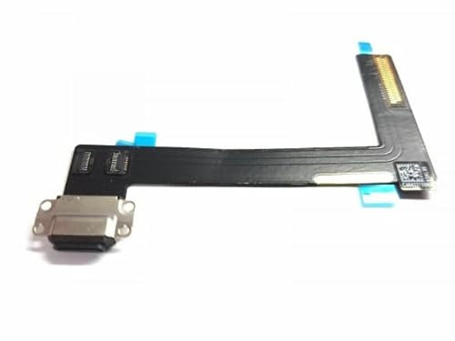 Ladebuchse kompatibel mit ipad Air 2 A1566 A1567 821-2587-a Anschluss Flex Dock Connector Schwarz