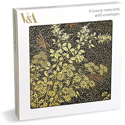 Museums & Galleries 6 Luxury Artistic Notecards with Envelopes (Workshop of Nakayama Komin) EFE031
