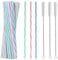 3 Straw Cleaning Brushes - Reusable Straw Cleaners, Eco-Friendly, Kettle Spout Brush, Nylon Straw Brush, Flask, Bottle Pipe, Baby Bottle Cleaner