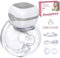 Electric Breast Pumps, Jheppbay 12 Levels & 3 Modes Wearable Breast Pump Hands Free BPA Free with LCD Display, Painless Low Noise Portable Wireless Breast Pump with 21mm/24mm Flanges