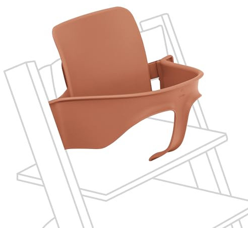 Stokke Tripp Trapp Baby Set 2, Terracotta - Geeignet für Kinder von 6–36 Monaten - Verwandele Tripp Trapp Stühle, die nach Mai 2003 produziert wurden, in einen bequemen Hochstuhl