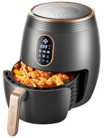 Oil-free Air Fryer 4.5L Capacity Household Air Fryer 4 In 1 Air Fryer Smart Touch [Energy Class A+++] Double the comfort hopeful Comfortable anniversary