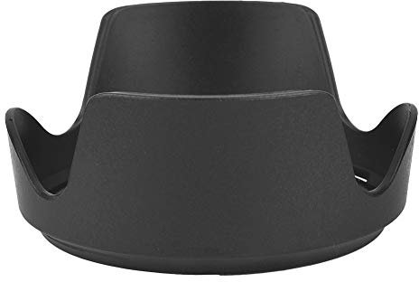 Agatige HB-39 Kamera-Gegenlichtblende, Tulpenblumen-Gegenlichtblende, Ersetzt Kamera-Gegenlichtblende Für AF S DX16–85 Mm F3,5–5,6 G ED VR-Objektiv (schwarz)