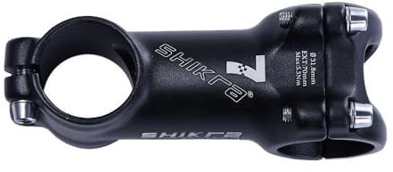 QAINKUN MTB Vorbau Fahrradvorbau, Rennradvorbau, 31,8 mm, Mountainbike-Vorbau, Lenkervorbau, 7 Grad, 45/55/65/70/80/90/100/110 mm Vorbau Fahrrad(90mm)