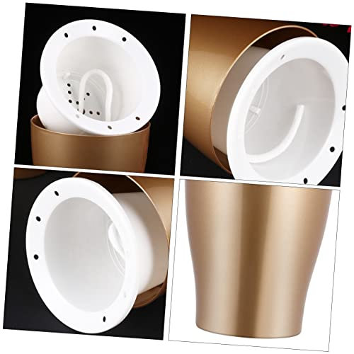 MERRYHAPY 2 Stück Kunststoff-blumentopf Selbstbewässernder Pflanzenhalter Wasserspeichertopf Für Sukkulenten