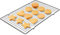 Retoo Rejilla de enfriamiento Antiadherente para Tartas, Parrillas, Tartas, Rejilla de enfriamiento para Galletas, Galletas, Accesorios de refrigeración, Rejilla de enfriamiento, 40,5 x 25,5 cm