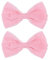 Pince à cheveux en ruban de velours rose de 11,4 cm - Grand cadeau de Noël ou de Saint-Valentin - Barrettes crocodile - Accessoire de décoration pour robe de fête de mariage - Accessoire de décoration