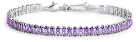 MARLU' Bracciale tennis zirconi baguette 31BR0008-P