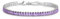 MARLU' Bracciale tennis zirconi baguette 31BR0008-P