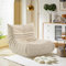 Mokylor Sitzsack-Sessel, faules Sofa, Kamingessel, Memory-Schaum, Sitzsack, Sofa, Lammwolle, bequem, zum Lesen, Gaming, Boden, Lounge, Einzelarmlos, faules Sofa, Couch für Wohnzimmer, Schlafzimmer,