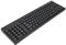 Oreilet Left Handed Keyboard, 109 Keys Office Keyboard Micro USB Wired Ergonomic Layout, Thin Key Board for Home Business Computer Laptop Notebook