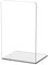EH Design Acryl Buchstütze – 2er Pack Transparente & rutschfeste Buchstützen – 7X bruchfester als Glas – Unsichtbare, rutschfeste Buchhalter für Zuhause & Büro – Made in DE