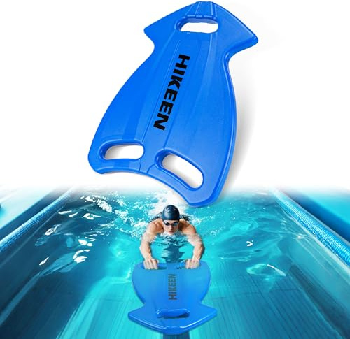Hikeen Swim Kickboard - Large Size & High Buoyancy Kick Board Swim Adult for All Levels, Durable HDPE Hard Plastic Kickboard Adult Swim Training for Pool & Open Water-1pcs