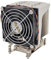 Disipador de calor de servidor de alto rendimiento LGA2011 estrecho/2066 con 5 tubos de calefacción for estación de trabajo/servidor 4U