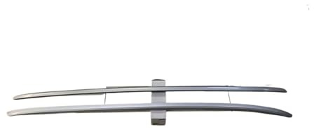 Aluminium-Dachträger kompatibel für Honda HR-V HRV 2023+, silberfarbene, bündige Trägerschienen, 2 Stück