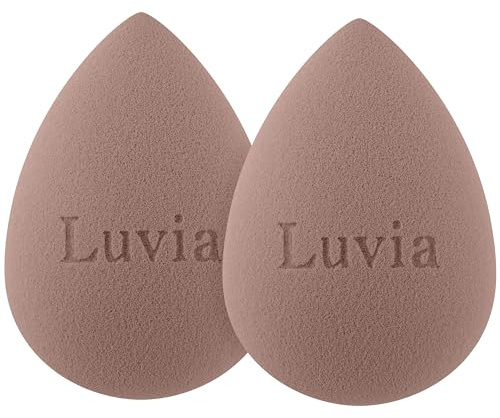 Make-Up Sponge Set – Luvia Flawless Touch Elegance | 2-Teiliges Beauty Blender Set für Perfekte Foundation