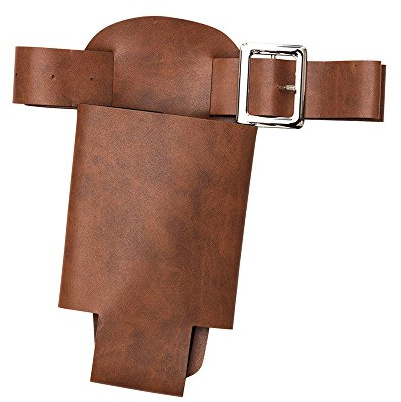Bristol Novelty BA2155 Bottle Holster, Mens, One Size Black Halloween
