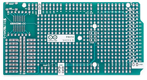 Arduino Mega Proto Shield [A000080] - Erweiterungsplatine f�r Arduino Mega, ideal zum Erstellen elektronischer Prototypen, mit Platz f�r Komponenten und L�Ten, kompatibel mit Arduino IDE.