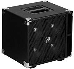 Phil Jones Bass C4 - Compact 4 Bass Cabinet 4x5 400 Watts - Black