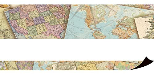 Travel the Map Magnetic Border, 24 Feet
