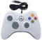 Controlador con cable mejorado Gamepad para Windows 7/8/10 Microsoft PC Controller Soporte Steam Game Xbox 360 y Slim, Blanco