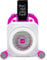 Macchina per karaoke RockJam GRWM con due microfoni - rosa