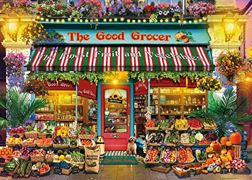 Ceaco - Gary Walton - Schaufenster - Good Grocer - 1000 Teile Puzzle