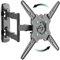 ONKRON Supporto a Muro per TV da 32 a 65 pollici - Braccio Porta TV Peso fino a 41 kg - Staffa TV & Farfalla Televisione con VESA max 400x400 / Braccio Televisore Inclinabile e Rotante M4R-B Nero