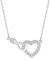 Jrêveinfini Unendlichkeitszeichen Herz Kette Halskette Damen Silber 925, Mutter Tochter Kette Mama, Unendlichkeit Infinity Kette Mädchen Kinder Freundin, Geschenke für Frauen Mädchen