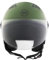 BHR Casco Demi-Jet 834 FLOW - Casco Scooter Estivo Omologato ECE 22.06 con 16 Fori di Aerazione - Casco Motorino con Visiera Antigraffio e Sgancio Micrometrico - Verde Opaco M