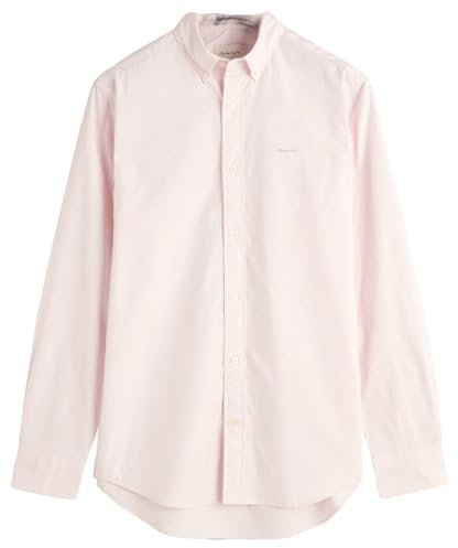 GANT Reg Pinpoint Oxford T-Shirt Chemise, Rose Clair, M Hommes